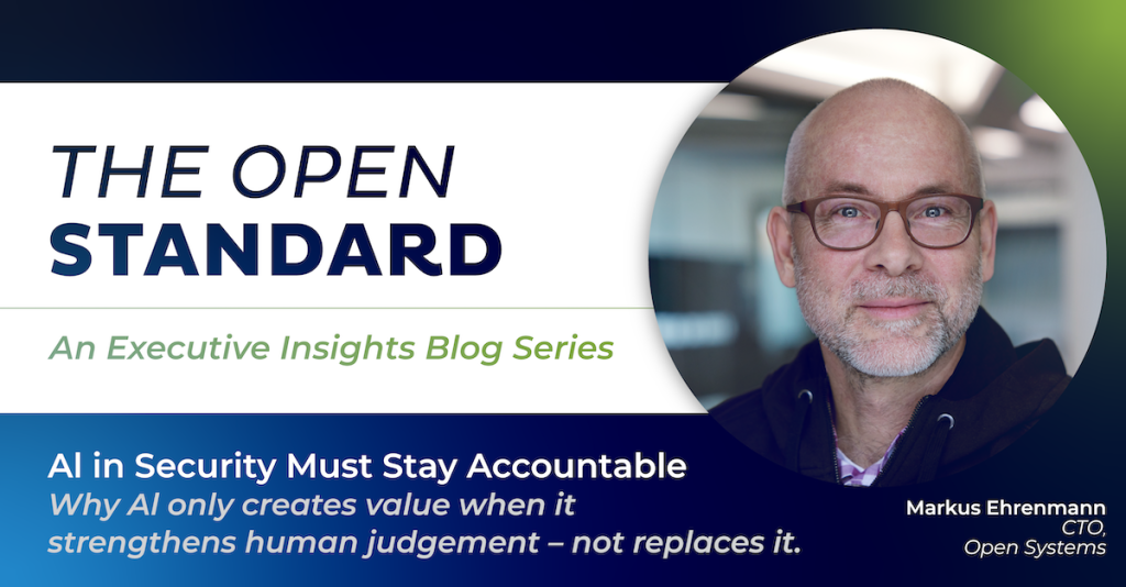 AI in Security Must Stay Accountable